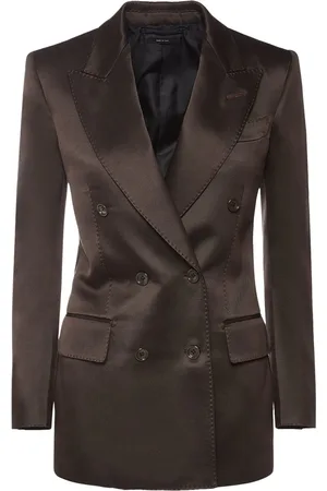 Tom Ford Wool Blend Twill Blazer