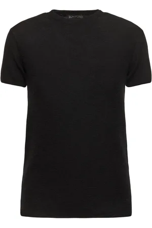 Tom Ford Cashmere & Silk Knit Short Sleeve Top