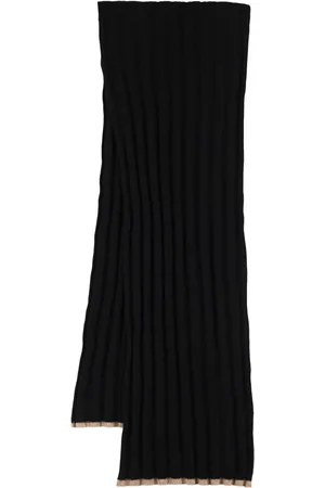 Brunello Cucinelli Fine Cashmere Rib Knit Scarf