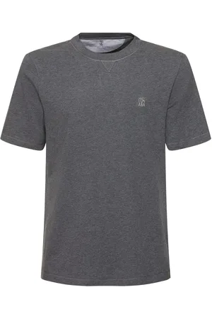 Brunello Cucinelli Cotton Logo T-shirt