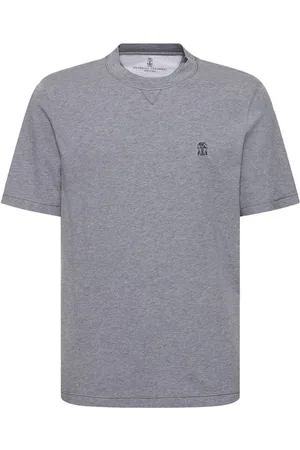 Brunello Cucinelli Cotton Logo T-shirt