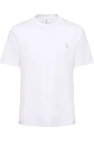 Brunello Cucinelli Cotton Logo T-shirt