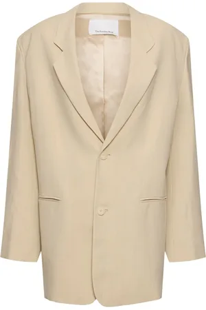 The Frankie Shop Aiden Linen & Viscose Blazer