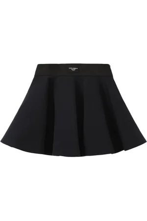 Dolce & Gabbana Cotton Mini Skirt W/logo