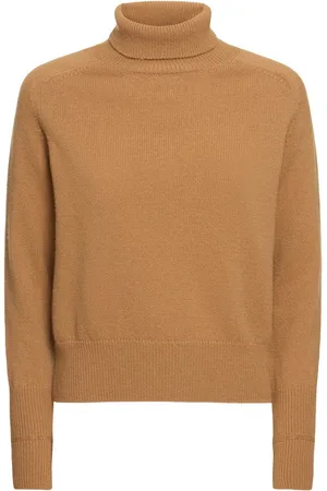 Victoria Beckham Wool Knit Turtleneck Sweater