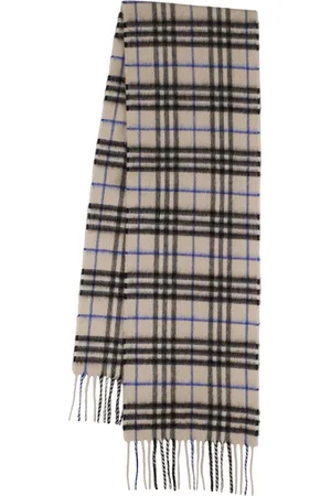 Burberry Check Printed Cashmere Scarf