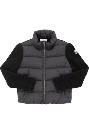 Moncler Padded Wool Tricot Cardigan