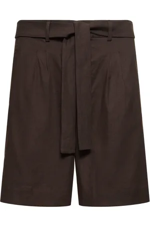 COMMAS Tailored Linen Blend Shorts