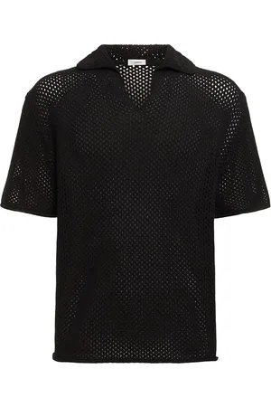 COMMAS Crochet Polo