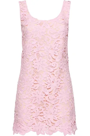 Self-Portrait Floral Lace Mini Dress