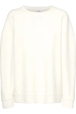 Max Mara Elvira Wool Blend Jersey Sweatshirt