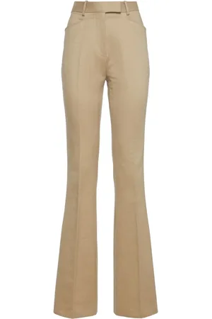 Tom Ford Tailored Cotton Moleskin Wide Pants