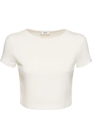 AGOLDE Savannah Modal Blend Jersey T-shirt