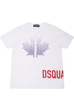 Dsquared2 Printed Cotton Jersey T-shirt