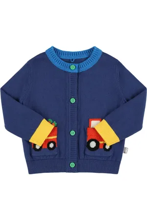 Stella McCartney Cotton & Wool Knit Cardigan