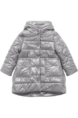 MONNALISA Hooded Poly Puffer Jacket