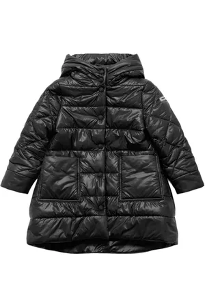 MONNALISA Hooded Poly Puffer Jacket