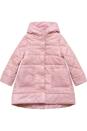 MONNALISA Hooded Poly Puffer Jacket