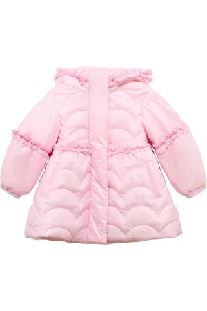 MONNALISA Hooded Poly Puffer Jacket