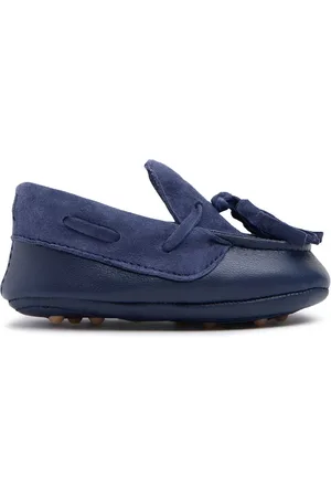 MONNALISA Leather & Suede Loafers
