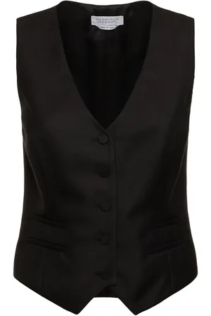 GABRIELA HEARST Coleridge Tailored Wool Blend Vest