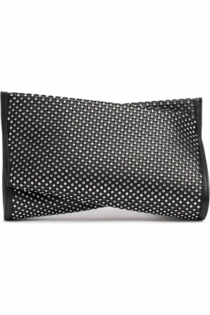 Christian Louboutin Small Loubitwist Leather Clutch