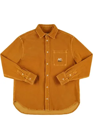 Etro Cotton Blend Velvet Shirt