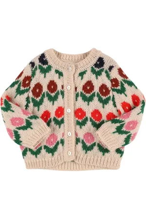 Hello Simone Jeannette Wool Blend Knit Cardigan