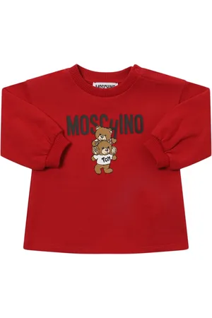 Moschino Printed Cotton Sweat Dress