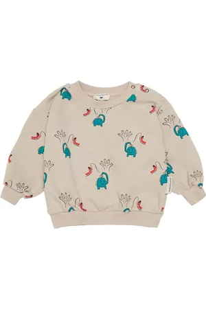 Weekend House Kids Printed Organic Cotton Blend Sweatshirt