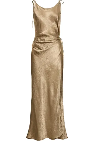 Acne Studios Dayla Satin Midi Dress