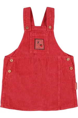 Weekend House Kids Organic Cotton Overall Dress