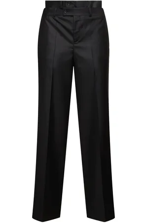 BETTTER Double Waistband Wool Blend Pants