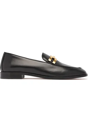 Aquazzura 10mm Brandi Leather Loafers