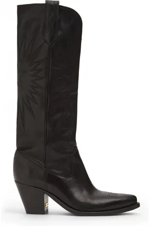 Golden Goose 85mm Wish Star Francesca Leather Boots