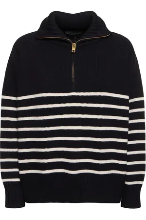 NILI LOTAN Ganze Striped Cashmere Sweater