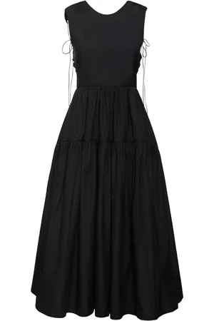 Cecilie Bahnsen Ruth Sleeveless Cotton Midi Dress
