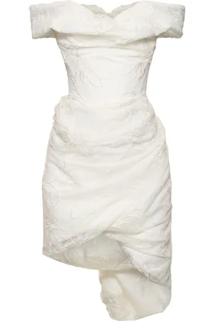 Vivienne Westwood Nova Cora Lace Bridal Mini Dress