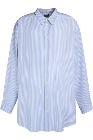 Balenciaga Striped Fluid Poplin Shirt