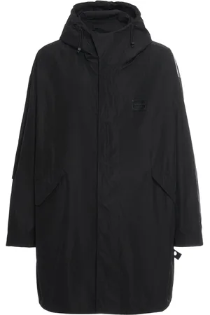 Dolce & Gabbana Logo Plaque Hooded Parka