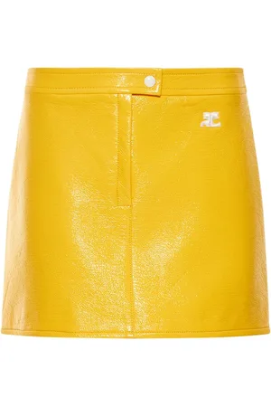 Courrèges Vinyl Mini Skirt