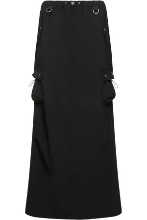 COPERNI Tailored Cool Wool Blend Cargo Skirt