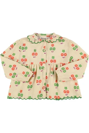 Hello Simone Melina Printed Cotton Shirt