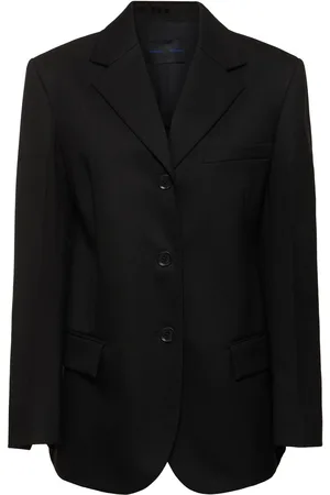 Proenza Schouler Archer Wool Twill Suiting Blazer