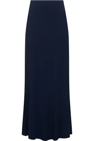 POSSE Mason High Waist Jersey Midi Skirt