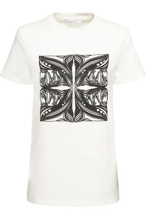 Max Mara Farad Printed Cotton Jersey T-shirt