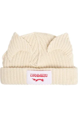 Charles Jeffrey Loverboy Chunky Ears Wool Blend Beanie