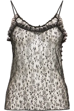 Chloé Floral Lace Embroidered Top