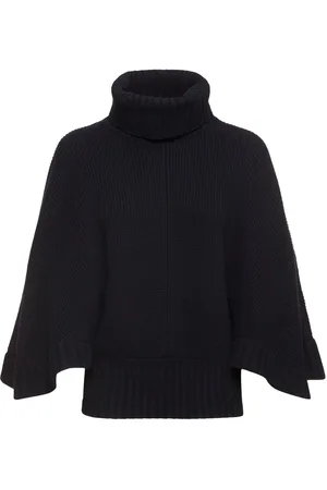 Chloé Oversize Wool Blend Turtleneck Sweater