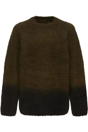 SACAI Degradé Wool Blend Knit Sweater